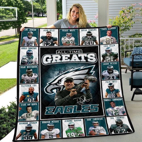 Philadelphia Eagles Quilt Blanket - HOATT 8933