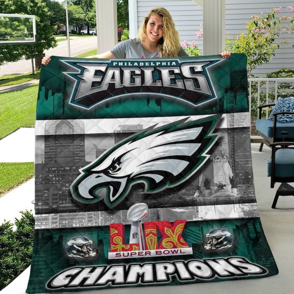 Philadelphia Eagles Quilt Blanket - MAITM 10129