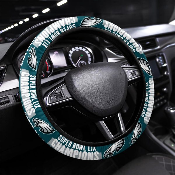 Philadelphia Eagles Steering Wheel Cover - TANTN 11286