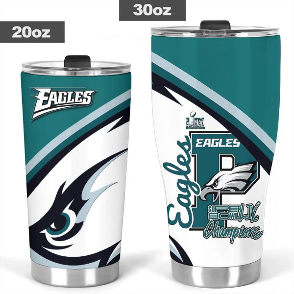 Philadelphia Eagles Tumbler Cup - GNE NEW95