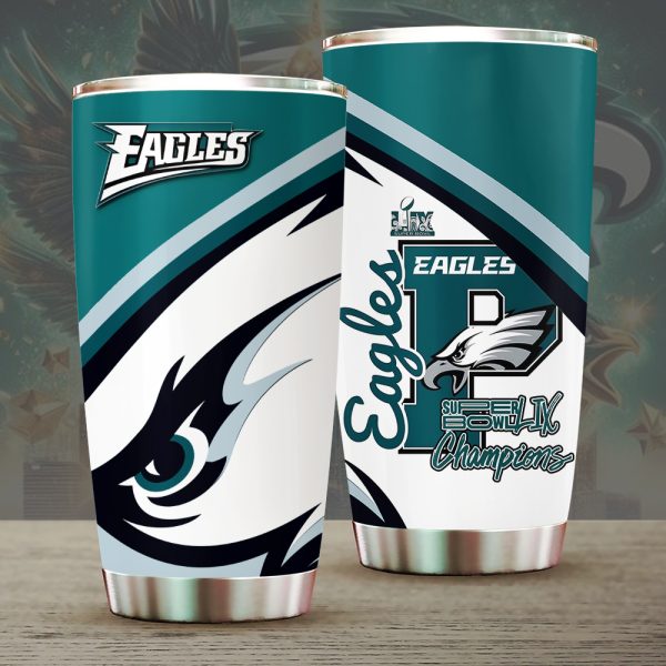 Philadelphia Eagles Tumbler Cup - GNE NEW95