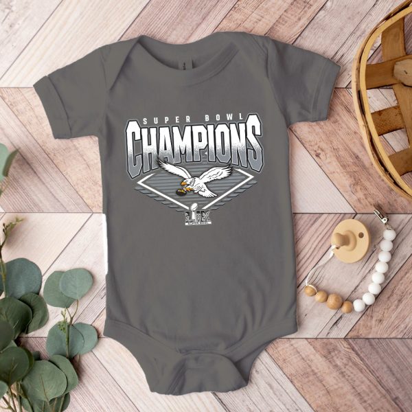 Philadelphia Eagles 2D Baby Onesie - TANTN 11181