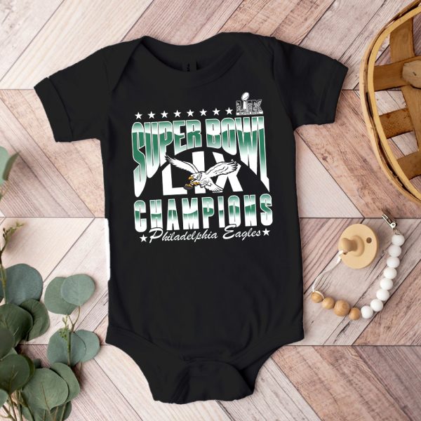 Philadelphia Eagles 2D Baby Onesie - TANTN 11182