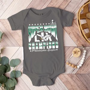 Philadelphia Eagles 2D Baby Onesie - TANTN 11182