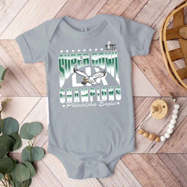 Philadelphia Eagles 2D Baby Onesie - TANTN 11182