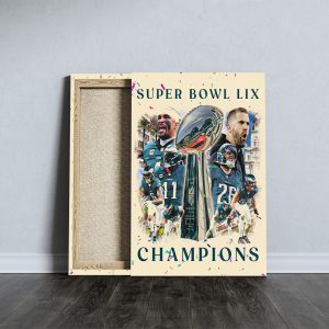 Philadelphia Eagles Rectangle Canvas With Inner Frame - HOATT 9094