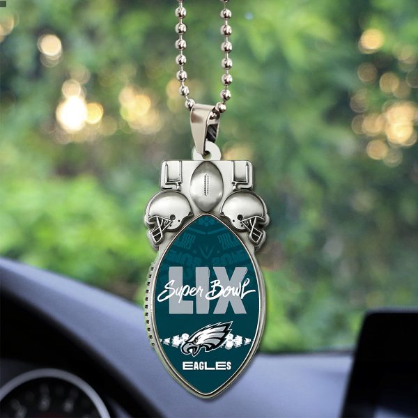 Philadelphia Eagles Custom Shape 2-sided Acrylic Car Ornament – TANTN 11234