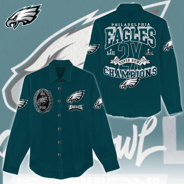 Philadelphia Eagles 3D Linen Shirt - HOATT 9151