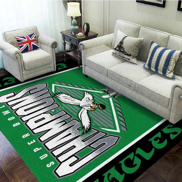 Philadelphia Eagles Rectangular Rug - TANTN 11224