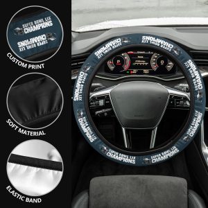 Philadelphia Eagles Steering Wheel Cover - TANTN 11287