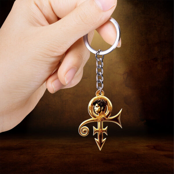 Prince Custom Shape 2-sided Keychain - HOATT 9473