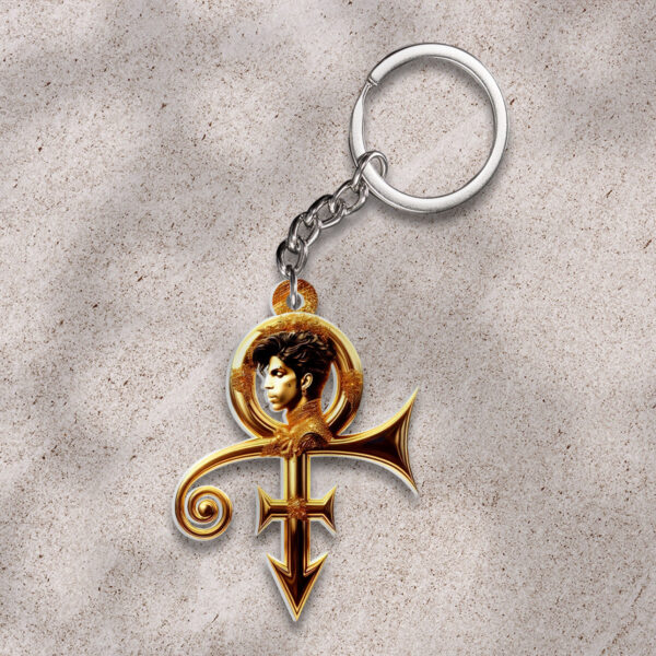 Prince Custom Shape 2-sided Keychain - HOATT 9473