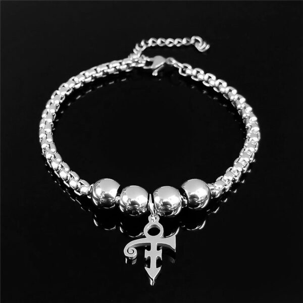 Prince Love Symbol Stainless Steel Bracelet - MAITM DROP084