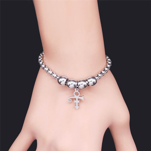 Prince Love Symbol Stainless Steel Bracelet - MAITM DROP084