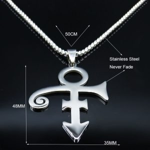 Prince Love Symbol Stainless Steel Necklace - MAITM DROP056