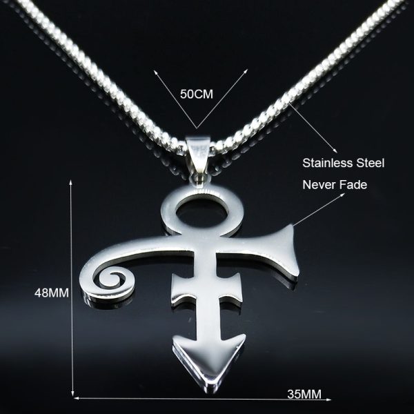 Prince Love Symbol Stainless Steel Necklace - MAITM DROP056