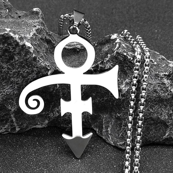 Prince Love Symbol Stainless Steel Necklace - MAITM DROP056