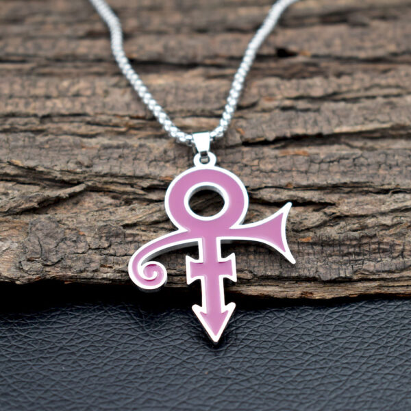 Prince Purple Love Symbol Pendant Necklace - MAITM DROP085