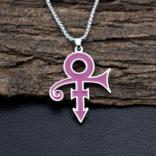 Prince Purple Love Symbol Pendant Necklace - MAITM DROP085