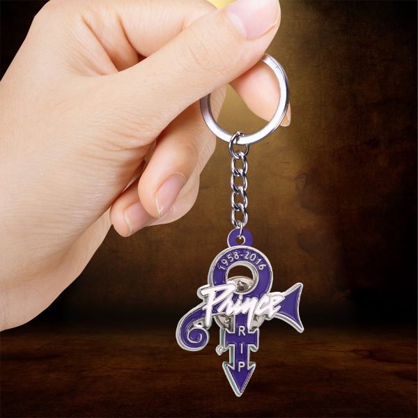 Prince Custom Shape 2-sided Keychain - HOATT 9238