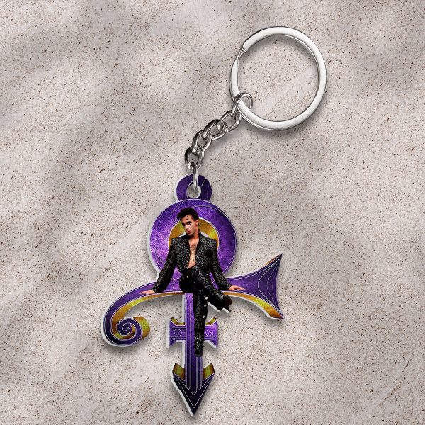 Prince Custom Shape 2-sided Keychain - HOATT 9269