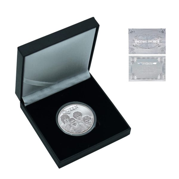 Queen Band 1Pc Silver Plated Commemorative Coin - MAITM DROP070