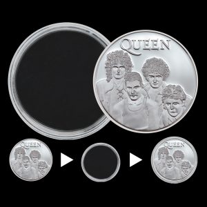Queen Band 1Pc Silver Plated Commemorative Coin - MAITM DROP070