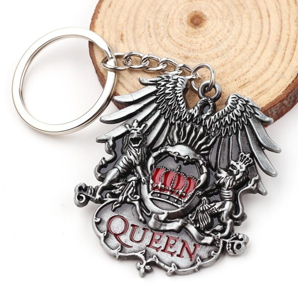 Queen Band Retro Medal Keychain - MAITM DROP058