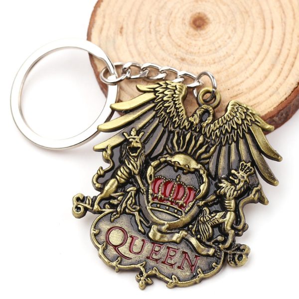Queen Band Retro Medal Keychain - MAITM DROP058