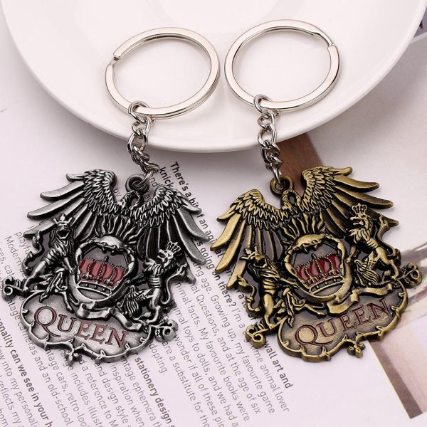 Queen Band Retro Medal Keychain - MAITM DROP058