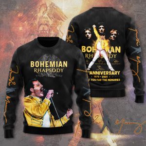 Queen Band x Freddie Mercury 3D Apparel - MAITM 10109