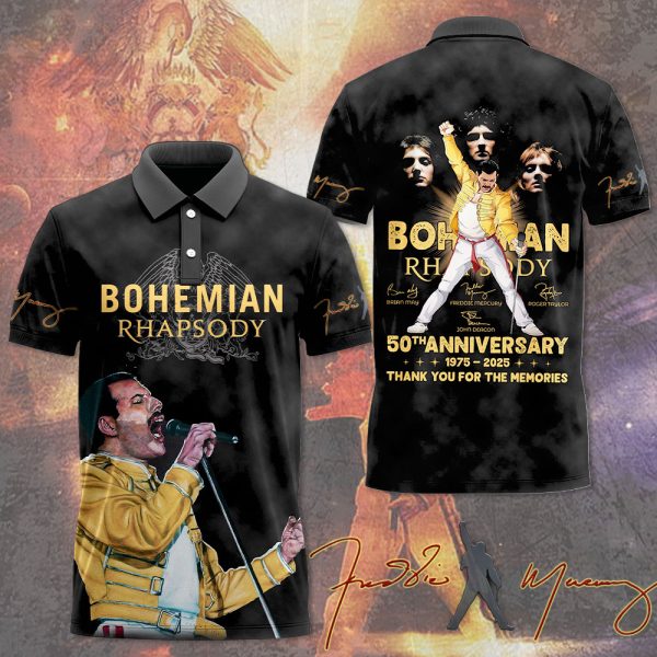 Queen Band x Freddie Mercury 3D Apparel - MAITM 10109