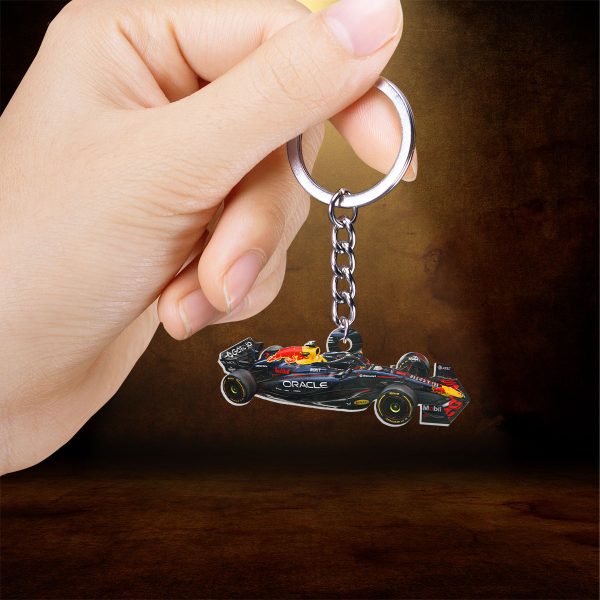 Red Bull Racing F1 x MV1 Custom Shape 1-sided Keychain - HOATT 9373