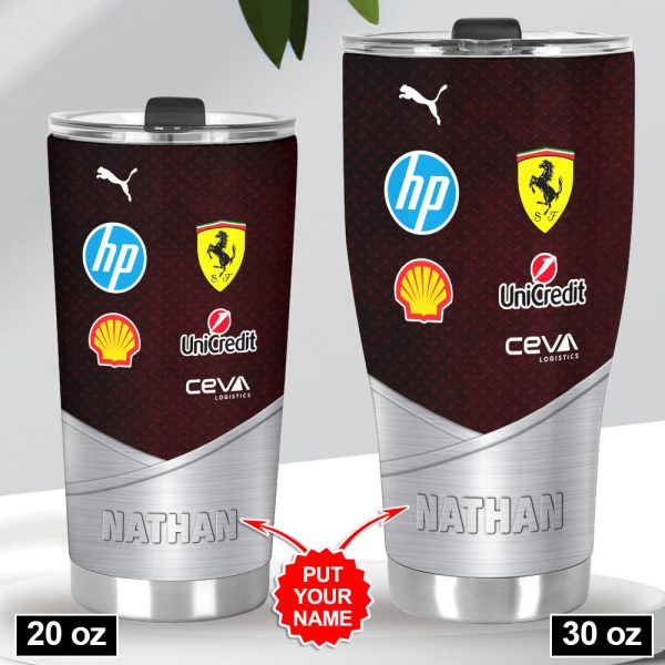 Personalized Scuderia Ferrari Tumbler Cup - HOATT 9001