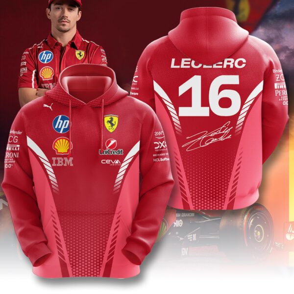Scuderia Ferrari x Charles Leclerc 3D Apparel – MAITM 10365