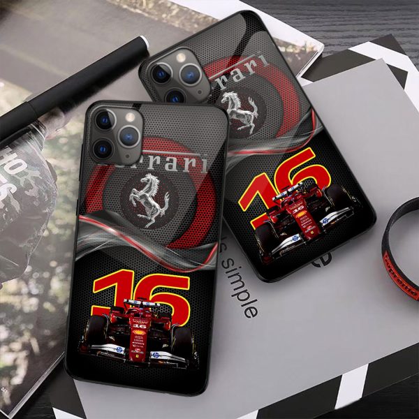 Scuderia Ferrari x Charles Leclerc Phone Case - HOATT 9316