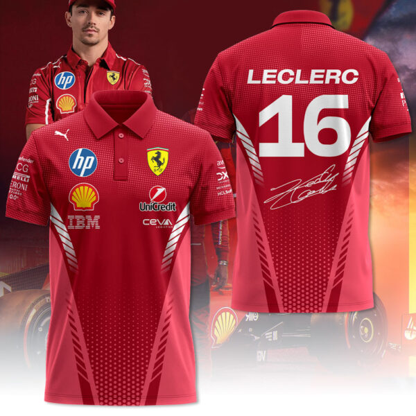Scuderia Ferrari x Charles Leclerc 3D Apparel – MAITM 10365