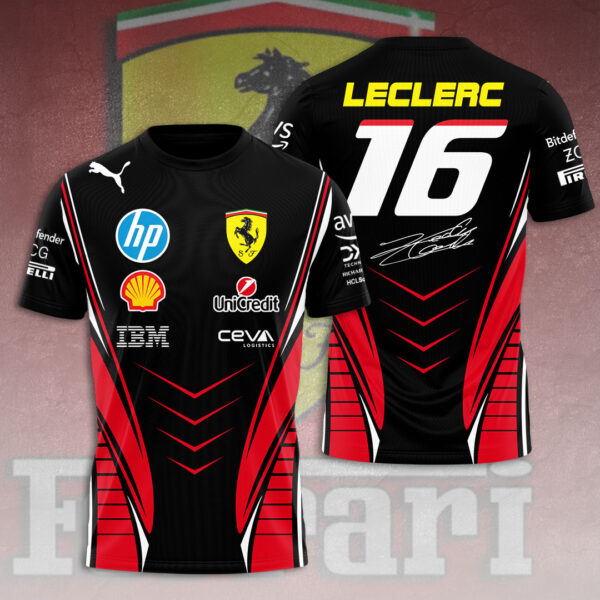 Scuderia Ferrari x Charles Leclerc 3D Apparel – HOATT 9442