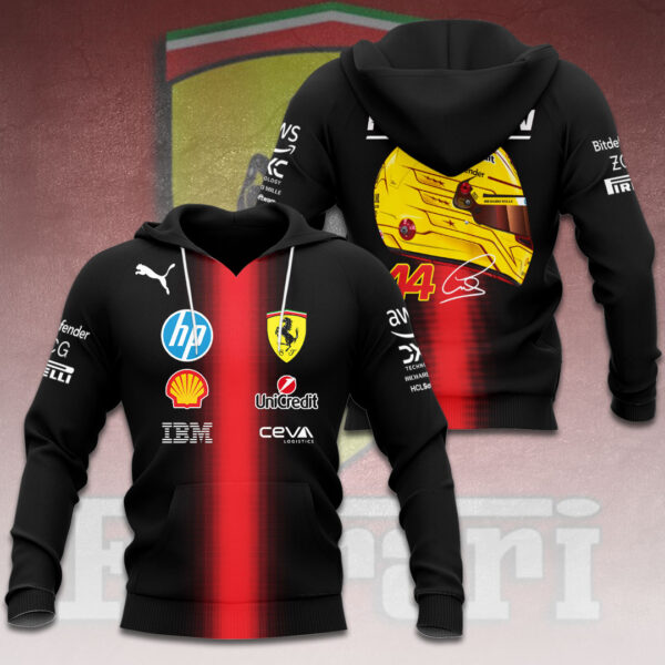 Scuderia Ferrari x Lewis Hamilton 3D Apparel - HOATT 9491
