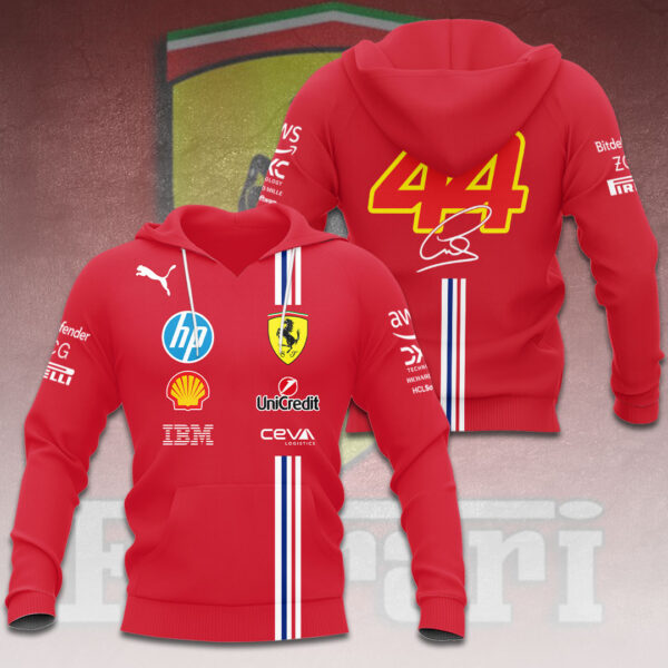 Scuderia Ferrari x Lewis Hamilton 3D Apparel - HOATT 9560