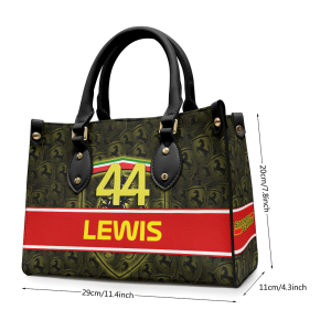 Scuderia Ferrari x Lewis Hamilton Leather HandBag - ANHNV 6222