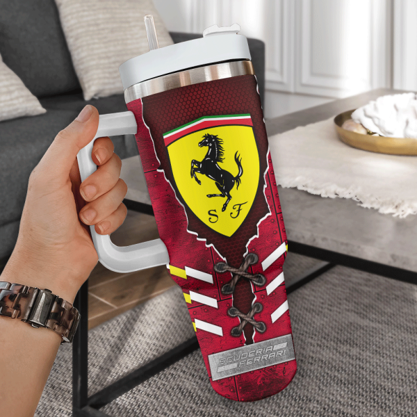 Scuderia Ferrari x Lewis Hamilton 40oz Stanley Tumbler - ANHNV 6171