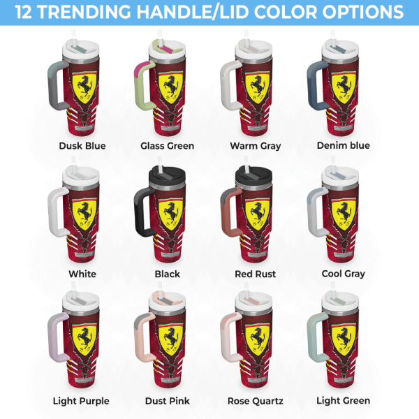 Scuderia Ferrari x Lewis Hamilton 40oz Stanley Tumbler - ANHNV 6171