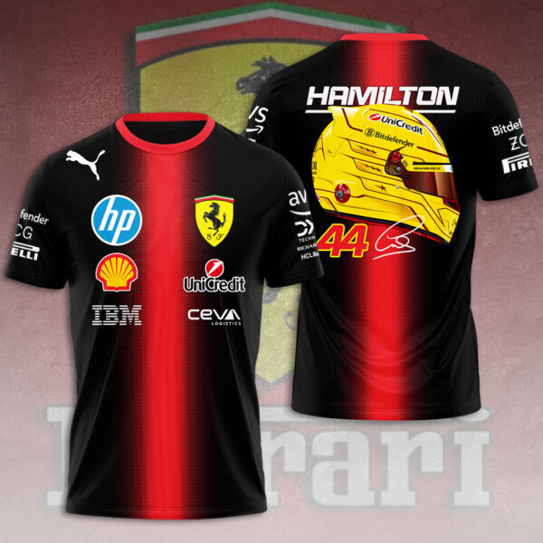 Scuderia Ferrari x Lewis Hamilton 3D Apparel - HOATT 9491