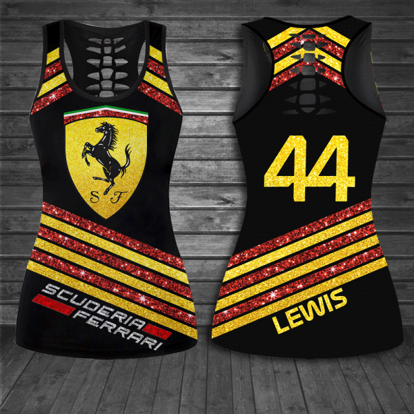 Scuderia Ferrari x Lewis Hamilton Hollow Tank Top Leggings - ANHNV 6196