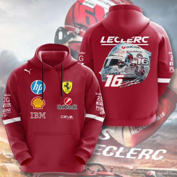 Scuderia Ferrari x Charles Leclerc 3D Apparel – HOATT 9557