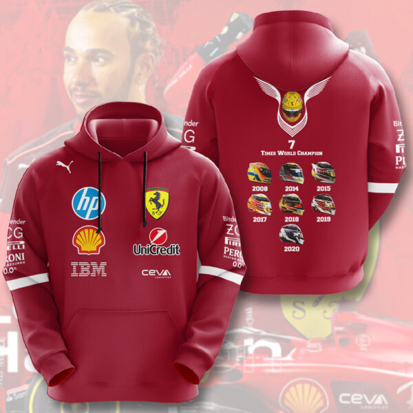Scuderia Ferrari x Lewis Hamilton 3D Apparel – HOATT 9496