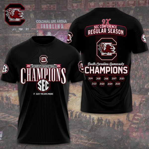 South Carolina Gamecocks Women's Basketball 3D Apparel - TANTN 11408