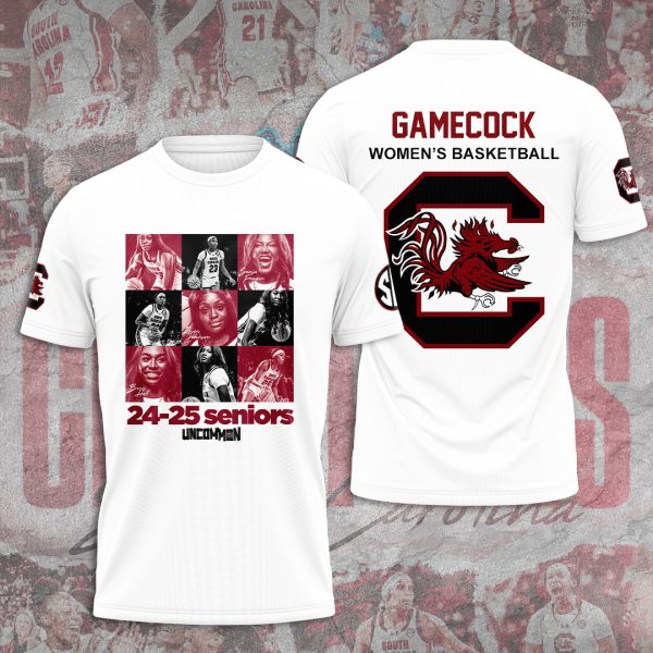 South Carolina Gamecocks Women's Basketball 3D Apparel - TANTN 11406