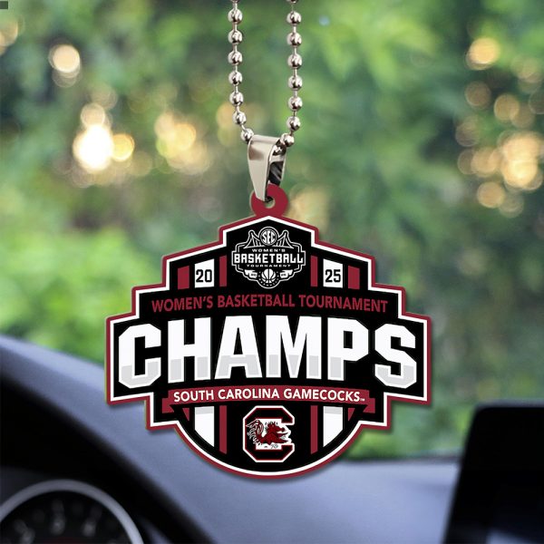 South Carolina Gamecocks Women's Basketball Custom Shape 2-sided Acrylic Car Ornament – TANTN 11350